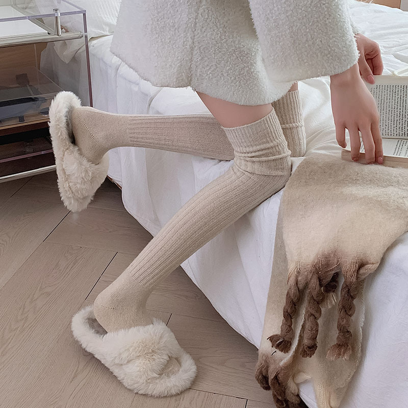 Thermal Sock Wool - 2025 outono inverno meias femininas lã