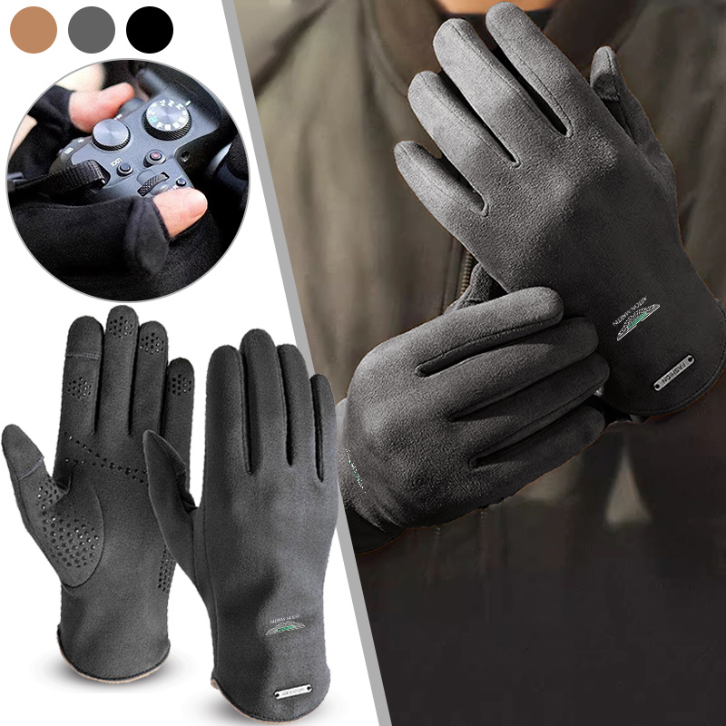 Touch Screen Gloves - 1 Par de Luvas de Motocicleta