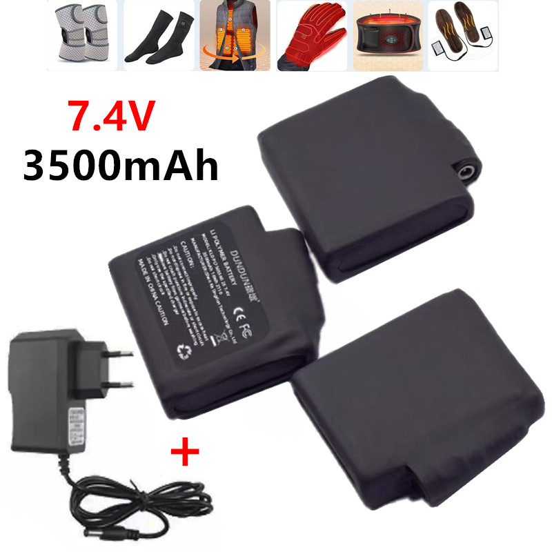 Heated Vest Battery - Luvas Aquecidas com Bateria de Lítio