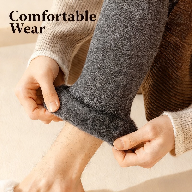 Aquecedores de pernas de caxem - Thermal Sock Wool avaliação e preço