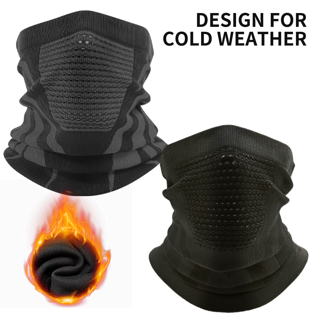 Inverno pescoço mais quente ga - Neck Gaiter Fleece avaliação e preço