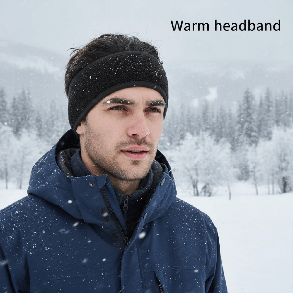Faixas de Cabeça Esportivas de - Winter Headband Fleece avaliação e preço