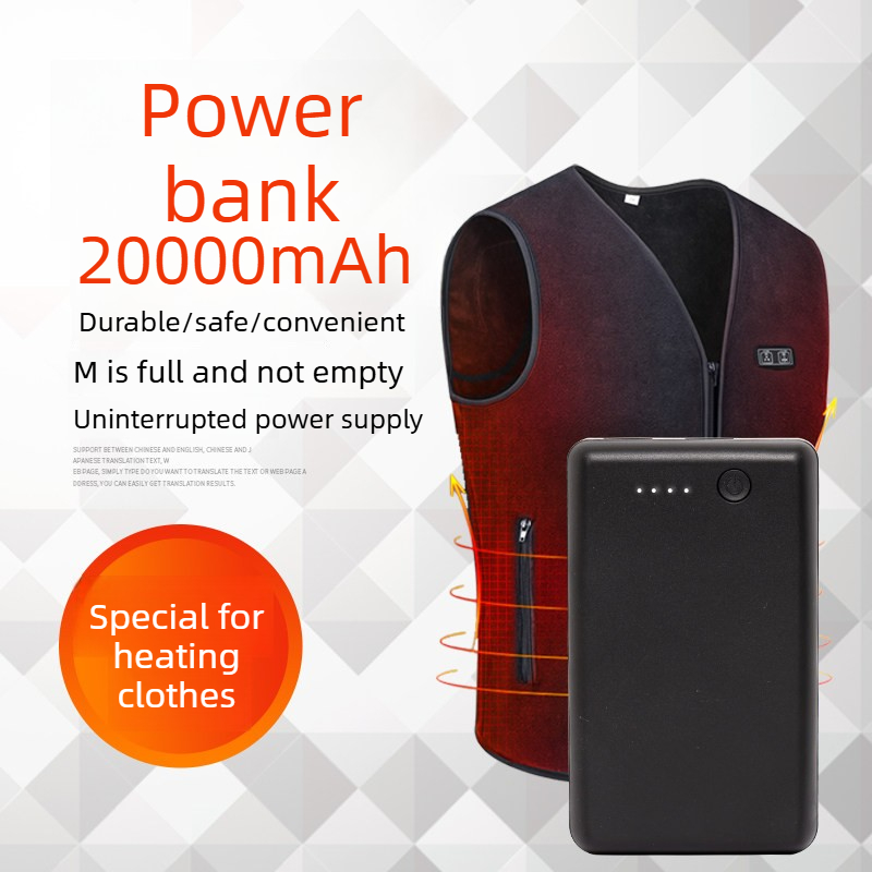 Novo Power Bank de 50000mAh e  - Heated Vest Battery avaliação e preço