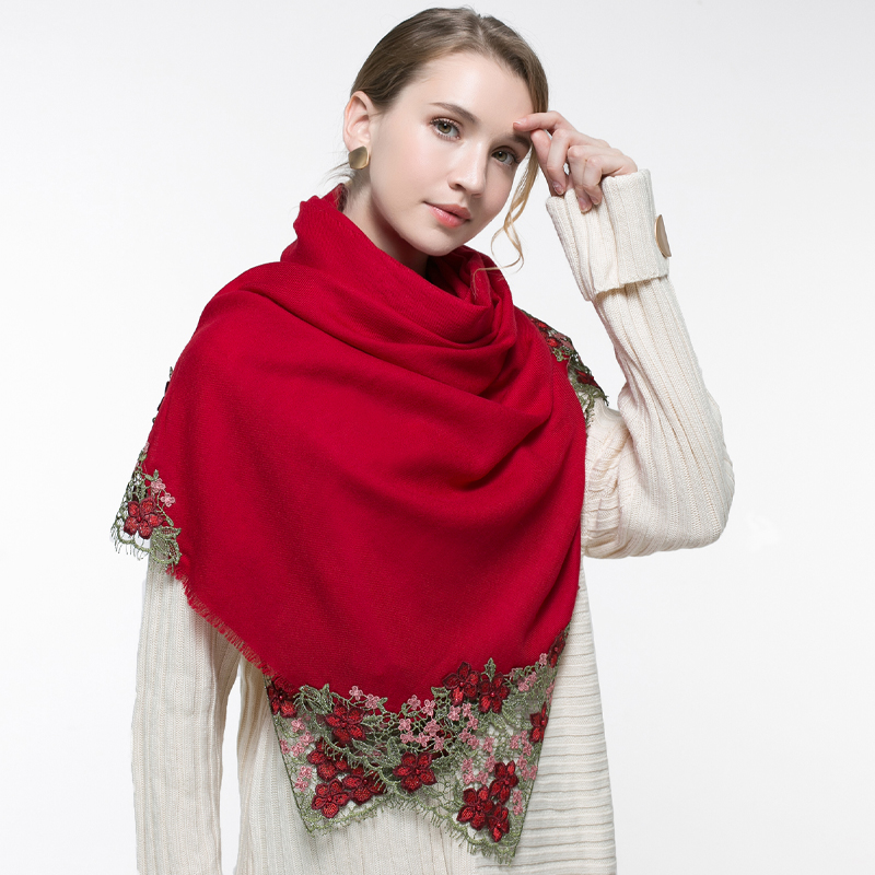 100% lã real cachecol feminino - Cashmere Pashmina Wrap avaliação e preço