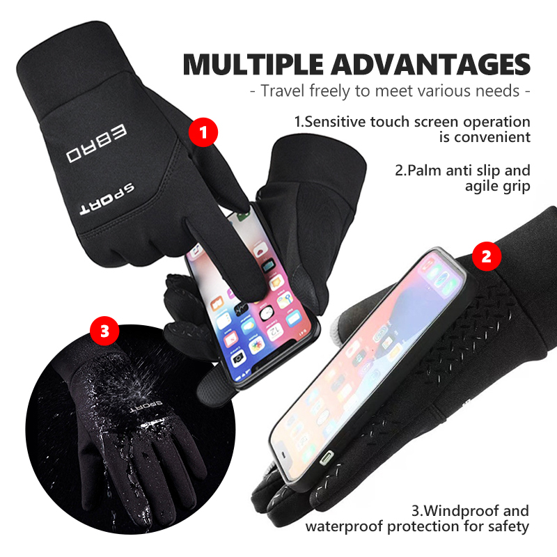 Luvas Térmicas Impermeáveis de - Touch Screen Gloves avaliação e preço