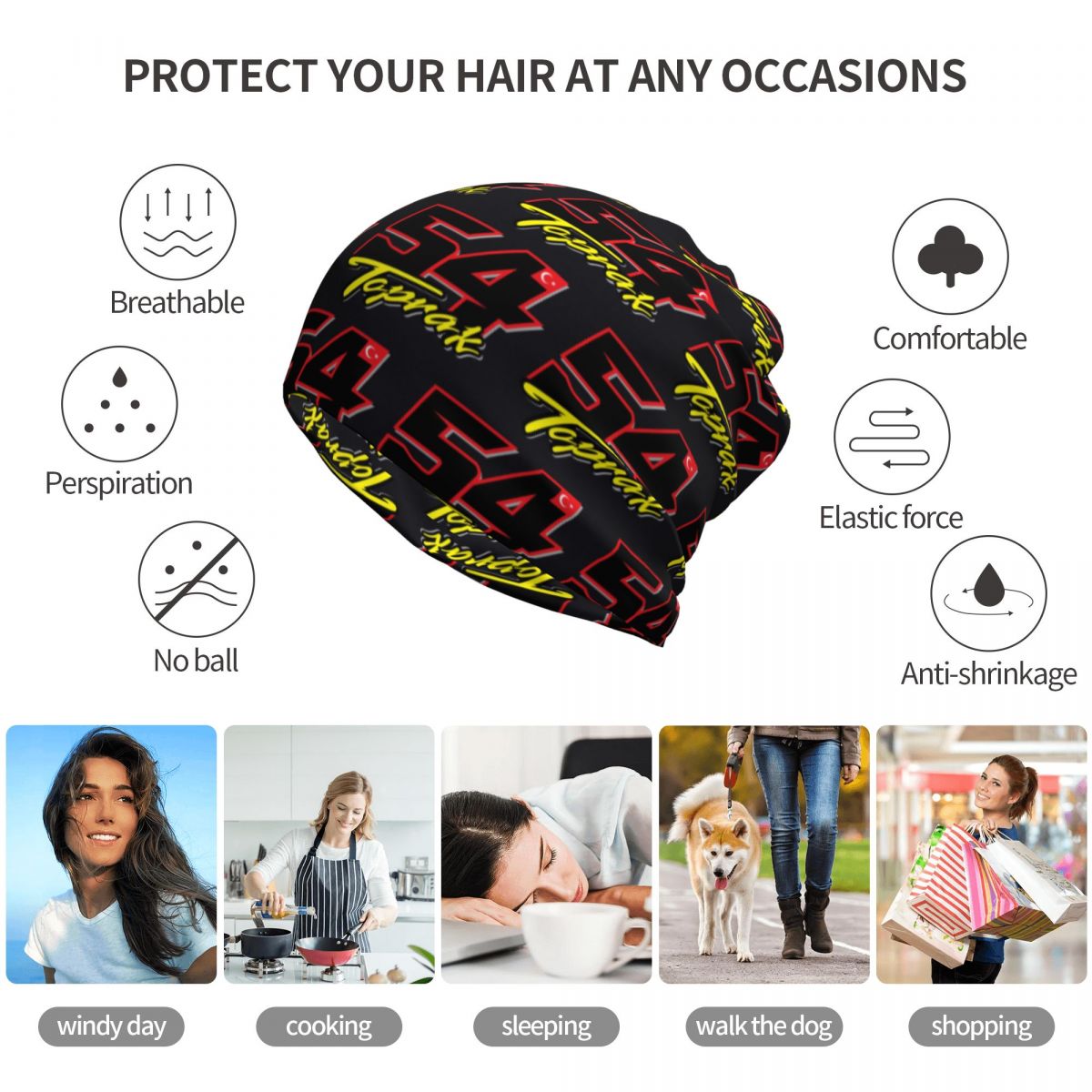 Toprak Razgatlioglu 54 Bandana - Knit Beanie Hat Warm avaliação e preço