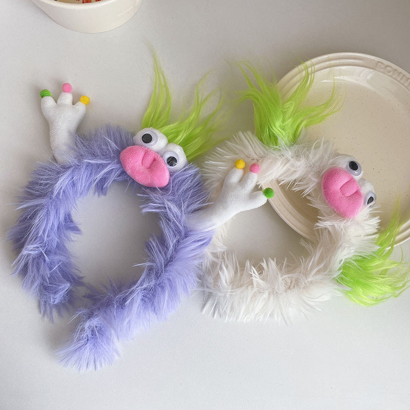 Engraçado pelúcia headbands pa - Winter Headband Fleece avaliação e preço