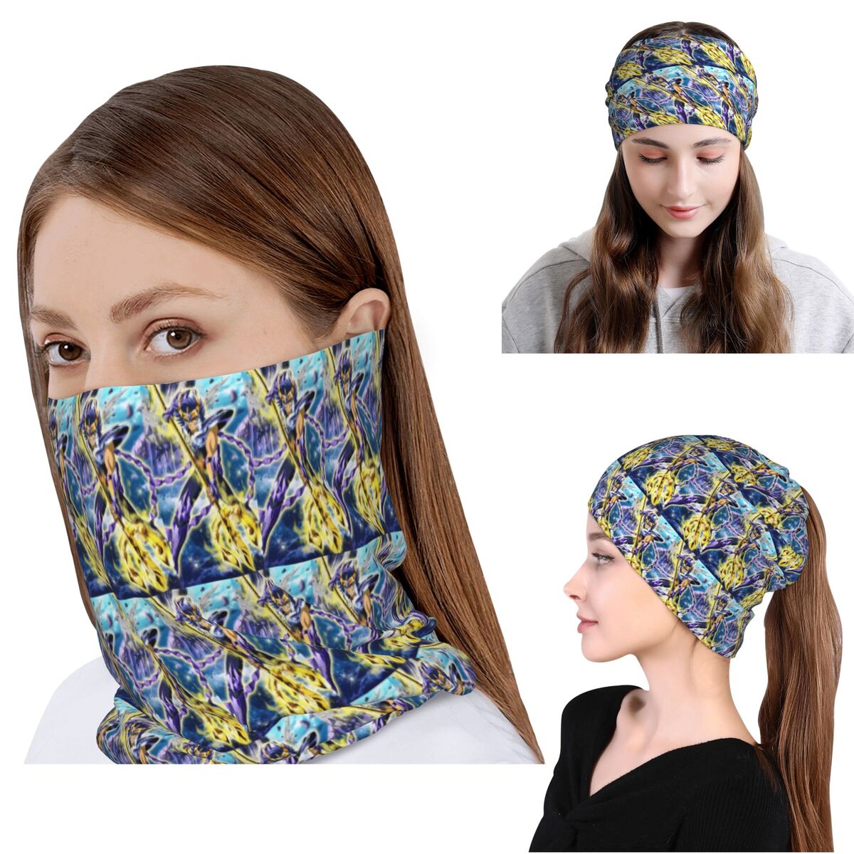 Anime Knights Of The Zodiac Ph - Knit Beanie Hat Warm avaliação e preço