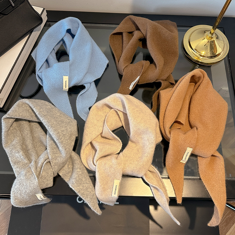 100% lã estilo coreano malha t - Shawl Wrap Winter avaliação e preço