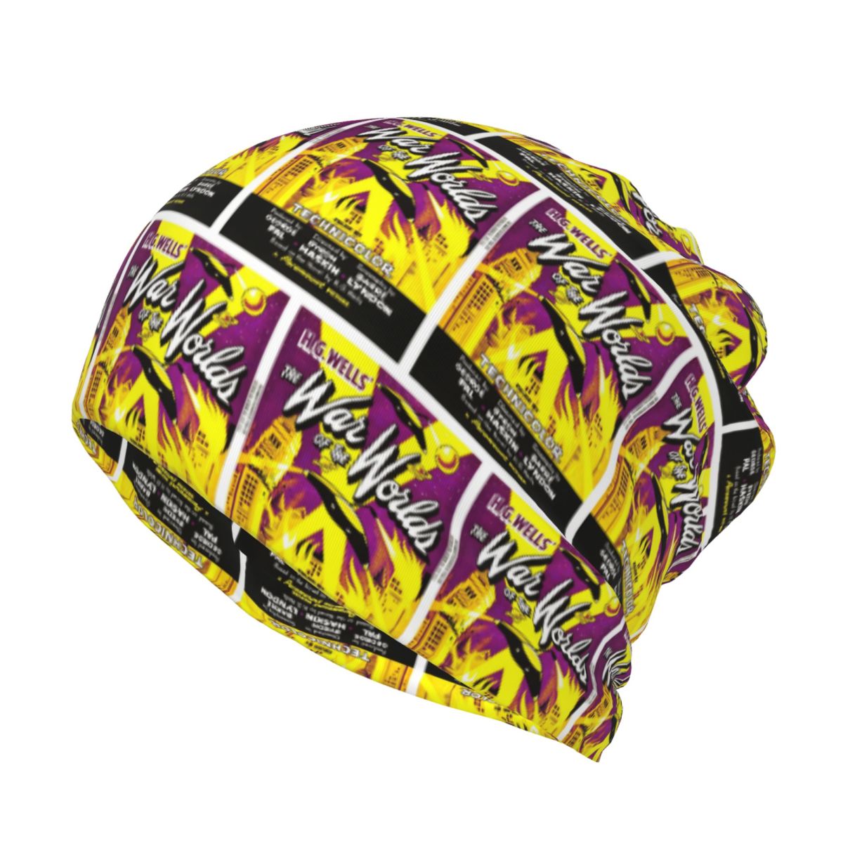 War Of The Worlds Bandana, más - Knit Beanie Hat Warm avaliação e preço