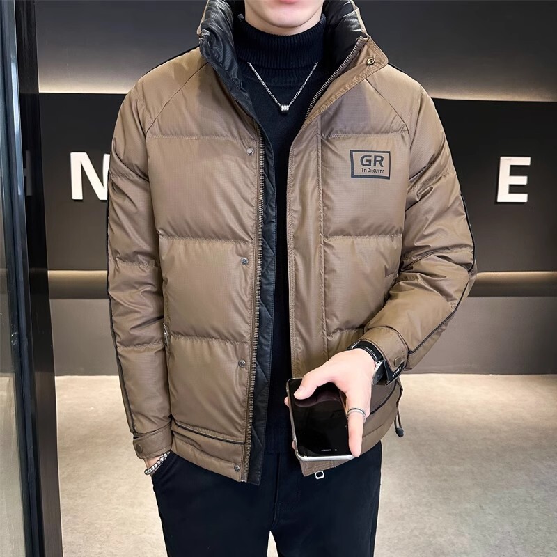 Outono inverno masculino pato  - Down Jacket Packable avaliação e preço